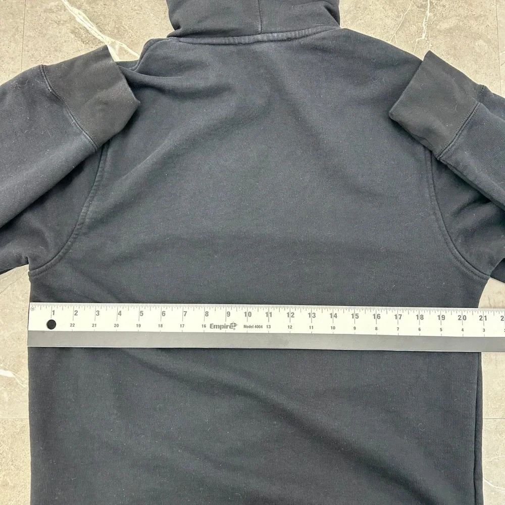Adidas Y-3 Hoodie Mens Medium U Square Pullover Sweatshirt‎ Yohji Yamamoto Black
